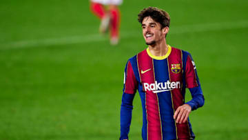 Francisco Trincao of Barcelona (Photo by Pedro Salado/Quality Sport Images/Getty Images)