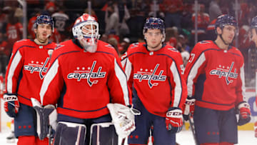 Vitek Vanecek, Washington Capitals Mandatory Credit: Geoff Burke-USA TODAY Sports