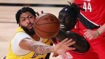Wenyen Gabriel of the New Orleans Pelicans (Photo by Kim Klement-Pool/Getty Images)
