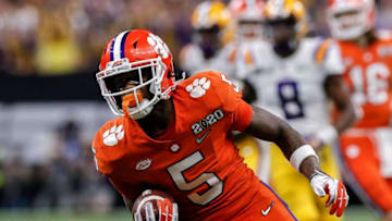 Tee Higgins, Clemson Tigers. (Photo by Don Juan Moore/Getty Images)