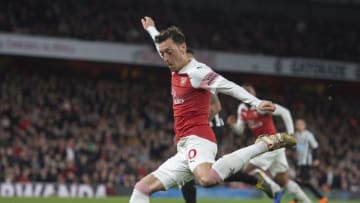 LONDON, ENGLAND - APRIL 01: Mesut Ozil of Arsenal during the Premier League match between Arsenal FC and Newcastle United at Emirates Stadium on April 01, 2019 in London, United Kingdom. (Photo by VisionhausGetty Images)