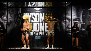 Jake Paul vs. Nate Robinson (Photo via Triller)