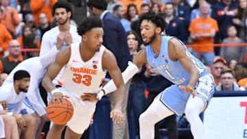 Syracuse basketball, Elijah Hughes (Mandatory Credit: Mark Konezny-USA TODAY Sports)