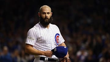 CHICAGO, IL - OCTOBER 18: Jake Arrieta (Photo by Jonathan Daniel/Getty Images)