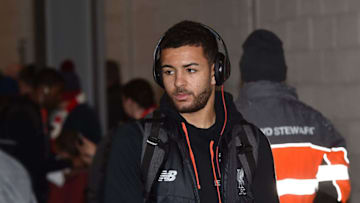 LIVERPOOL, ENGLAND - JANUARY 28: (THE SUN OUT, THE SUN ON SUNDAY OUT) Kevin Stewart of Liverpool arrives before the Emirates FA Cup Fourth Round match between Liverpool and Wolverhampton Wanderers at Anfield on January 28, 2017 in Liverpool, England. (Photo by John Powell/Liverpool FC via Getty Images)