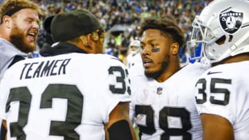 Las Vegas Raiders running back Josh Jacobs. (Joe Nicholson-USA TODAY Sports)
