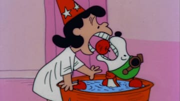 "IT'S THE GREAT PUMPKIN, CHARLIE BROWN" - This full-length version of the classic animated PEANUTS special "ItÕs the Great Pumpkin, Charlie Brown" includes the bonus cartoon, "You're Not Elected, Charlie Brown," featuring the Great Pumpkin, and will air THURSDAY, OCT. 18 (8:00Ð8:30 p.m. EDT), on The ABC Television Network. (©1966 United Feature Syndicate Inc.)