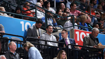 Nick Collison, Sam Presti, OKC Thunder - trade deadline overview (Photo by Zach Beeker/NBAE via Getty Images)