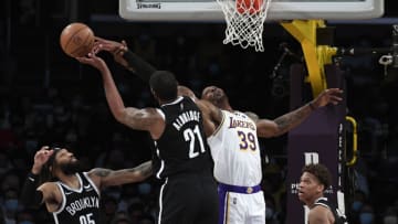 The Boston Celtics reportedly prefer their internal option at center to free agent big men Dwight Howard, DeMarcus Cousins, and LaMarcus Aldridge (Photo by Kevork Djansezian/Getty Images)(Photo by Kevork Djansezian/Getty Images)