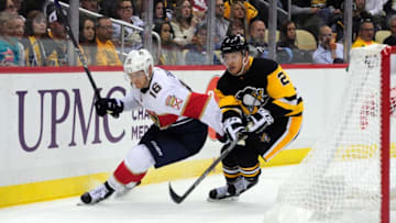 PITTSBURGH, PA - OCTOBER 14: Aleksander Barkov