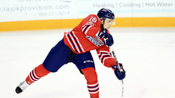 ST CATHARINES, ON - OCTOBER 26: Riley Stillman