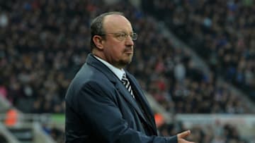 NEWCASTLE UPON TYNE, ENGLAND - MARCH 10: Newcastle manager Rafa Benitez on the touch line during the Premier League match between Newcastle United and Southampton at St. James Park on March 10, 2018 in Newcastle upon Tyne, England. (Photo by Mark Runnacles/Getty Images)