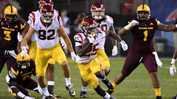 TEMPE, AZ - OCTOBER 28: Ronald Jones II