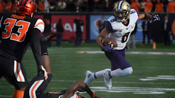 CORVALLIS, OR - SEPTEMBER 30: Wide receiver Dante Pettis