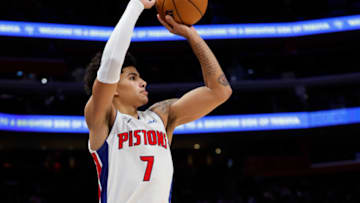 Detroit Pistons guard Killian Hayes (7) Credit: Rick Osentoski-USA TODAY Sports