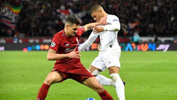 Liverpool, Dejan Lovren, Kylian Mbappe (BERTRAND GUAY/AFP via Getty Images)