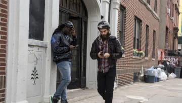 Episode 7 (season 2, episode 1), debut 1/19/18: Ben Sinclair (right).photo: David Giesbrecht. Acquired via HBO Media Relations site.