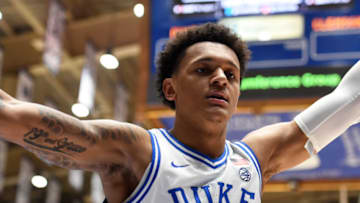 Duke basketball forward Paolo Banchero (Rob Kinnan-USA TODAY Sports)