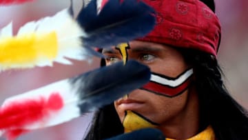 ORLANDO, FL - DECEMBER 27: The Florida State Seminoles mascot Chief Osceola watches the action during the Champs Bowl against the Wisconsin Badgers on December 27, 2008 at the Citrus Bowl in Orlando, Florida. (Photo by Sam Greenwood/Getty Images)