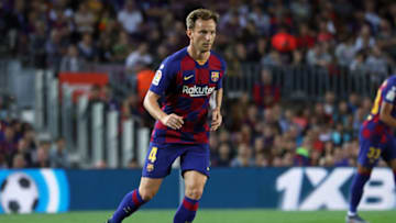 Ivan Rakitic during the match between FC Barcelona and Sevilla FC, corresponding to the week 8 of the spanish Liga Santarder, on 06th October 2019, in Barcelona, Spain. (Photo by Joan Valls/Urbanandsport /NurPhoto via Getty Images)