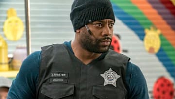 CHICAGO P.D. -- "Sanctuary" Episode 412 -- Pictured: LaRoyce Hawkins as Kevin Atwater -- (Photo by: Matt Dinerstein/NBC)