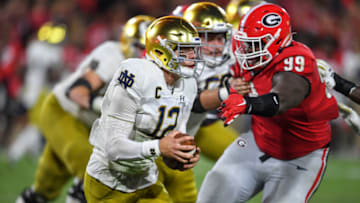 College football writer Kevin Scarbinsky openly asked why Notre Dame wouldn't go to the SEC on his Twitter account Sunday afternoon Mandatory Credit: Dale Zanine-USA TODAY Sports