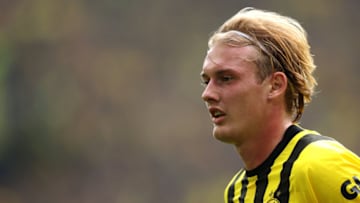 Julian Brandt of Borussia Dortmund. (Photo by Dean Mouhtaropoulos/Getty Images)