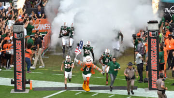 Nov 9, 2019; Miami Gardens, FL, USA; Mandatory Credit: Steve Mitchell-USA TODAY Sports