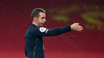 Referee David Coote.(Photo by Alex Livesey/Getty Images)