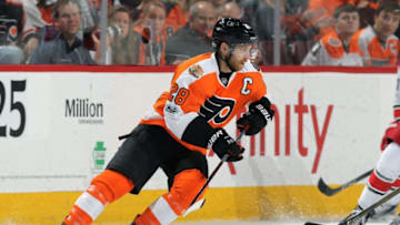 PHILADELPHIA, PA - APRIL 09: Claude Giroux