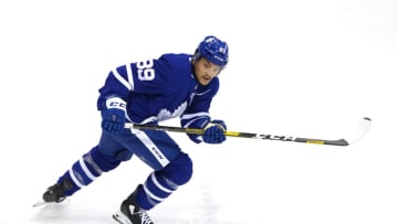 Nicholas Robertson #89 of the Toronto Maple Leafs (Photo by Andre Ringuette/Freestyle Photo/Getty Images)