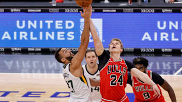 Lauri Markkanen, Chicago Bulls Mandatory Credit: Kamil Krzaczynski-USA TODAY Sports
