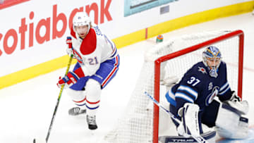 Jun 2, 2021; Winnipeg, Manitoba, CAN; Montreal Canadiens Eric Staal. Mandatory Credit: James Carey Lauder-USA TODAY Sports