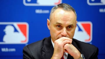 MLB Commissioner Rob Manfred | Houston Astros (Photo by Patrick McDermott/Getty Images)