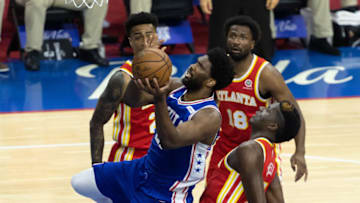 Joel Embiid, Sixers Mandatory Credit: Bill Streicher-USA TODAY Sports