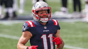 Julian Edelman, New England Patriots. (Mandatory Credit: Paul Rutherford-USA TODAY Sports)