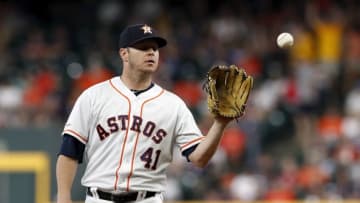 Houston Astros pitcher Brad Peacock (Photo by Tim Warner/Getty Images)