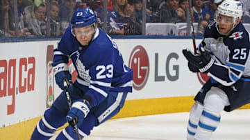 TORONTO, ON - MARCH 31: Travis Dermott