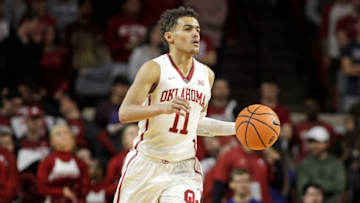 NORMAN, OK - FEBRUARY 17: Trae Young