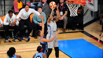 ATLANTA, GA - JULY 28: Seimone Augustus