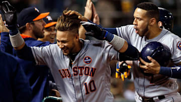 OAKLAND, CA - SEPTEMBER 08: Yuli Gurriel