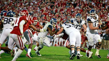 NORMAN, OK - NOVEMBER 25: Running back Kennedy McKoy