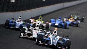 INDIANAPOLIS, IN - MAY 28: Max Chilton of England, driver of the #8 Gallagher Honda (Photo by Jared C. Tilton/Getty Images)
