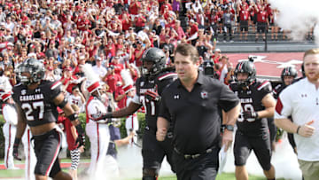 South Carolina Gamecocks head football coach Will Muschamp. (Photo by Mary Ann Chastain/ Getty Images)