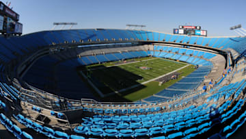 CHARLOTTE, NC - OCTOBER 30: Bank of America Stadium before the Carolina Panthers play against the Minnesota Vikings October 30, 2011 in Charlotte, North Carolina. (Photo by Al Messerschmidt/Getty Images)