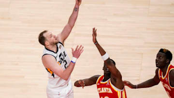 Atlanta Hawks. Mandatory Credit: Dale Zanine-USA TODAY Sports