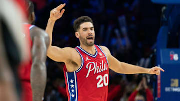 Georges Niang, Sixers Mandatory Credit: Bill Streicher-USA TODAY Sports