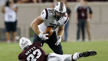 COLLEGE STATION, TX - SEPTEMBER 30: Hayden Hurst
