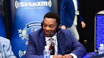 PHILADELPHIA, PA - APRIL 27: Head Coach of Texas A&M University Kevin Sumlin visits the SiriusXM NFL Radio talkshow during the first round of the 2017 NFL Draft at Philadelphia Museum of Art on April 27, 2017 in Philadelphia, Pennsylvania. (Photo by Lisa Lake/Getty Images for SiriusXM)