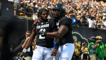 Shedeur Sanders' already suspect pass protection has been weakened by the leg injury to Colorado football center Van Wells (Photo by Dustin Bradford/Getty Images)